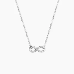 Collier Flavia Argent Blanc