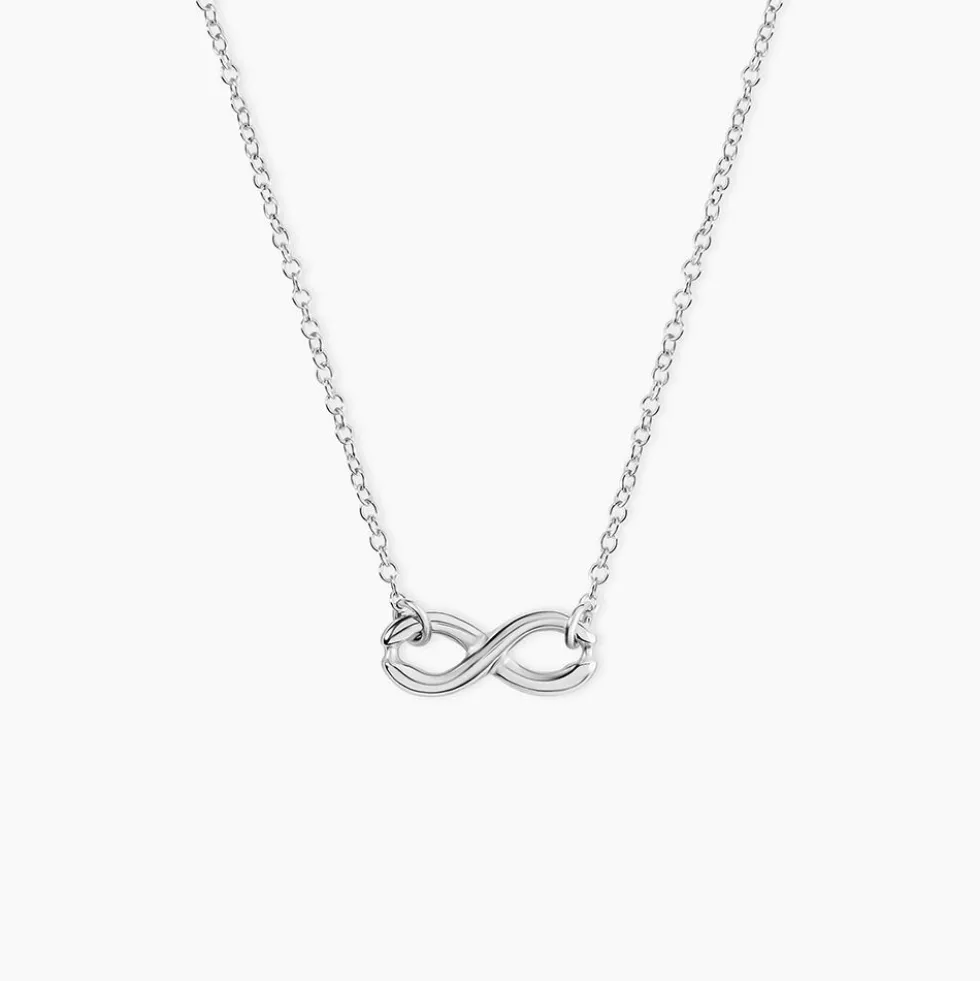 Collier Flavia Argent Blanc
