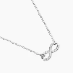 Collier Flavia Argent Blanc