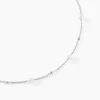 Collier Flawless Argent Blanc Perle De Culture
