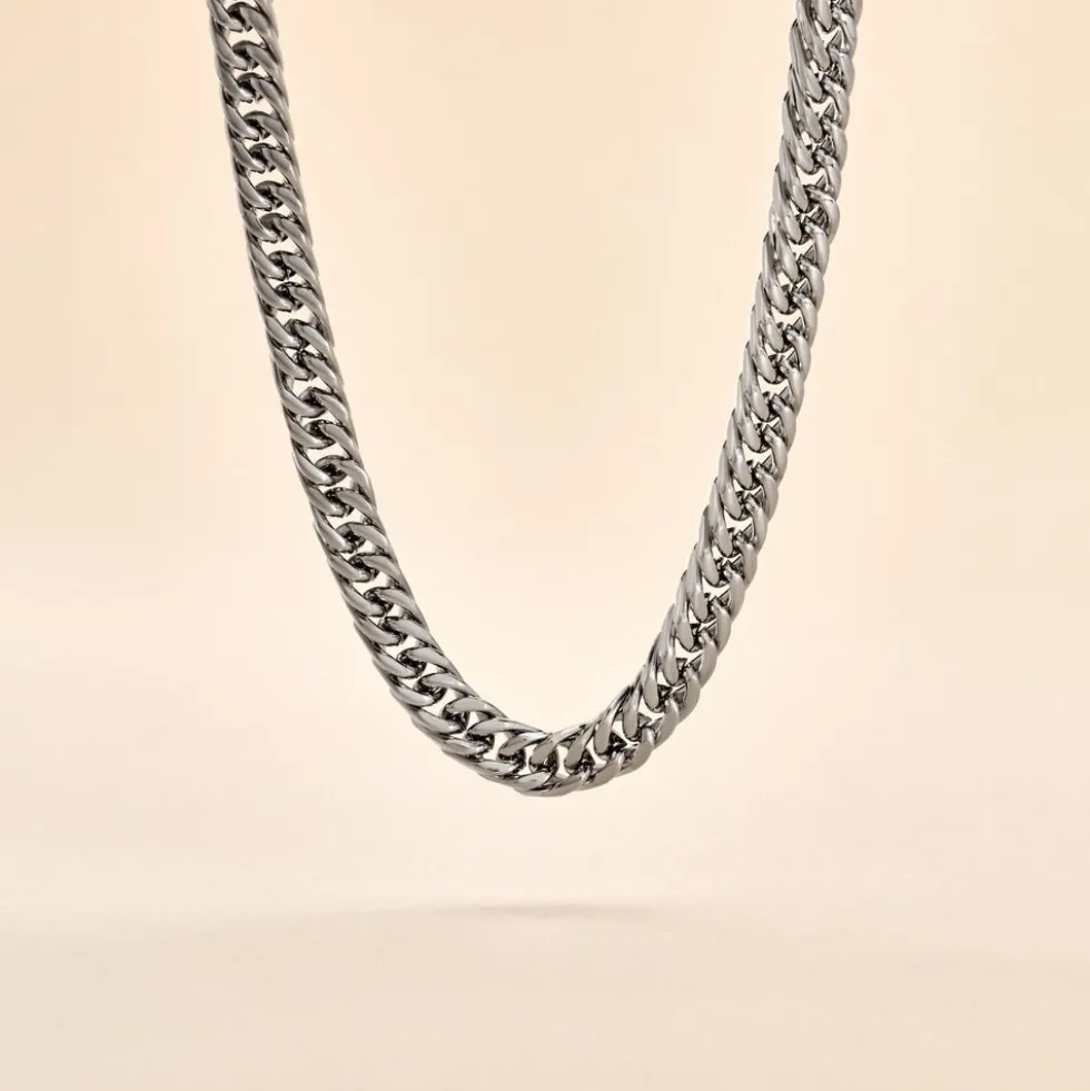 Collier Frederic Acier Blanc