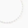 Collier Giustina Or Jaune Perle De Culture
