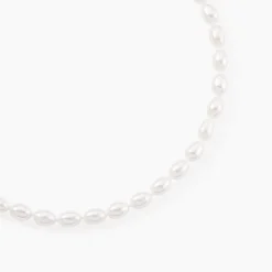 Collier Giustina Or Jaune Perle De Culture
