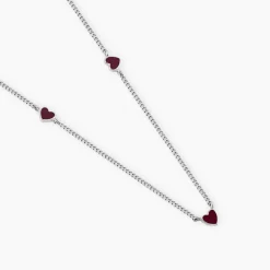 Collier Griotte Argent Blanc