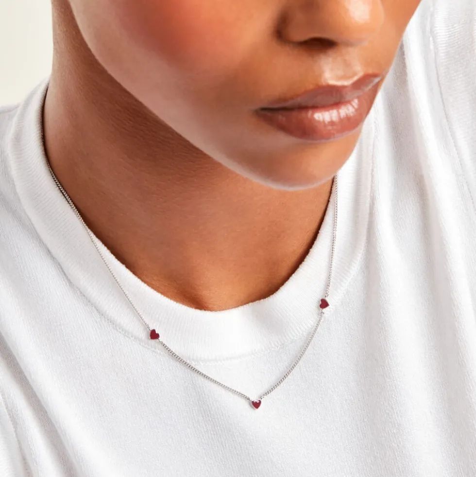Collier Griotte Argent Blanc