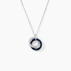Collier Grizzel Argent Céramique Oxyde