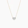 Collier Gwenneth Or Jaune Oxyde De Zirconium