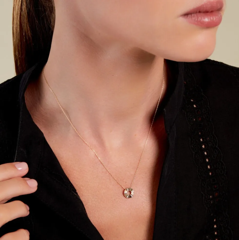 Collier Gwyneira Or Jaune Diamant