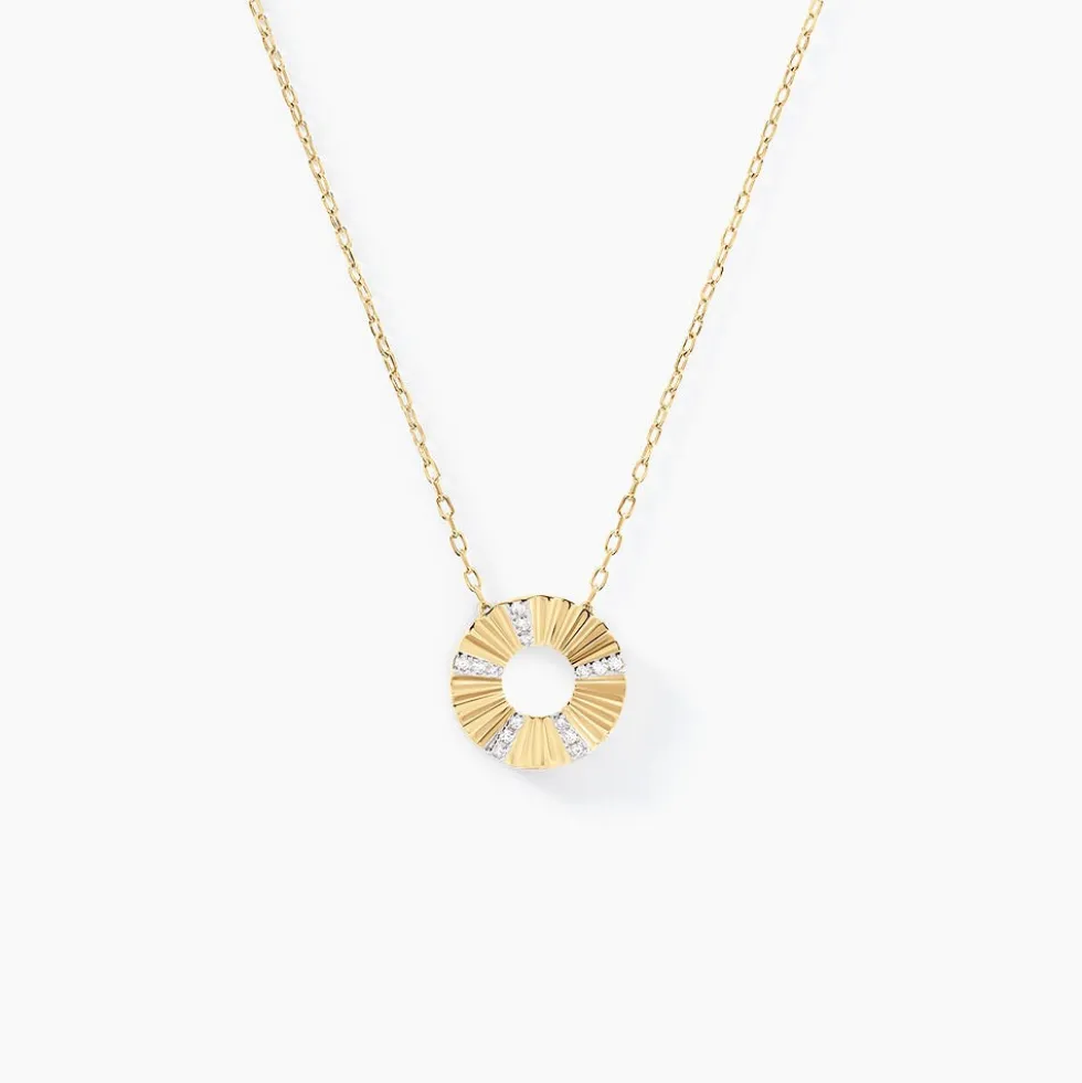 Collier Gwyneira Or Jaune Diamant