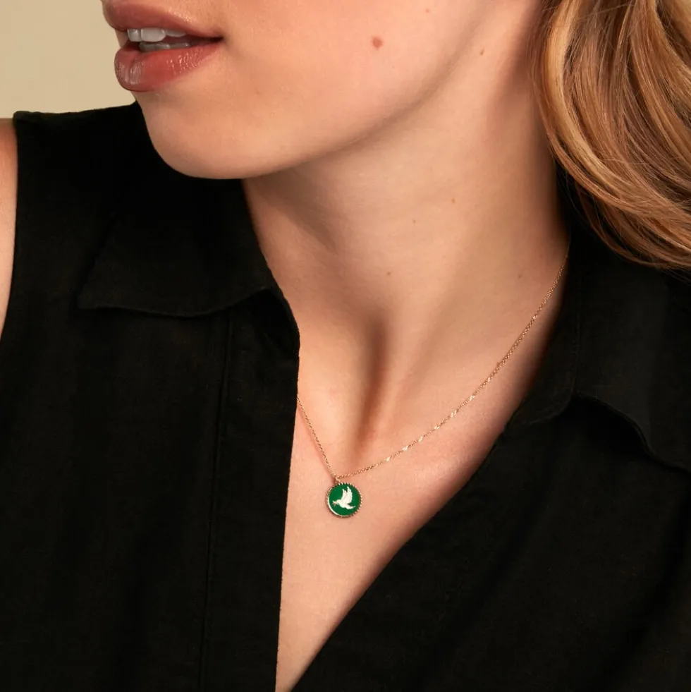 Collier Hagen Or Jaune