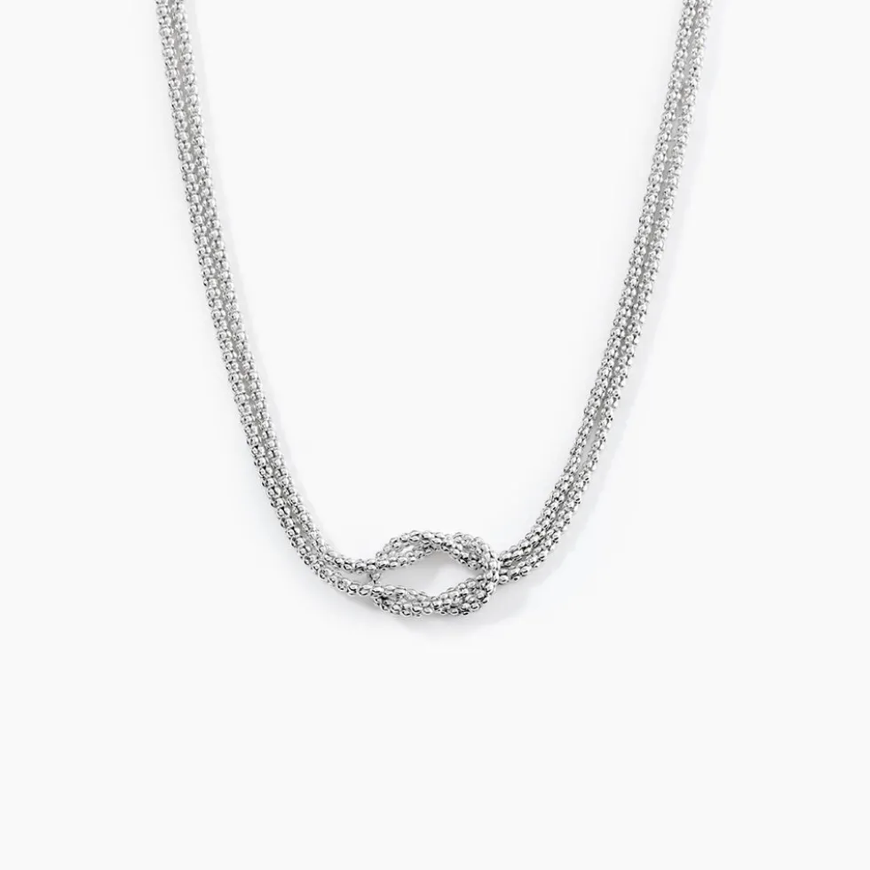 Collier Haria Argent Blanc