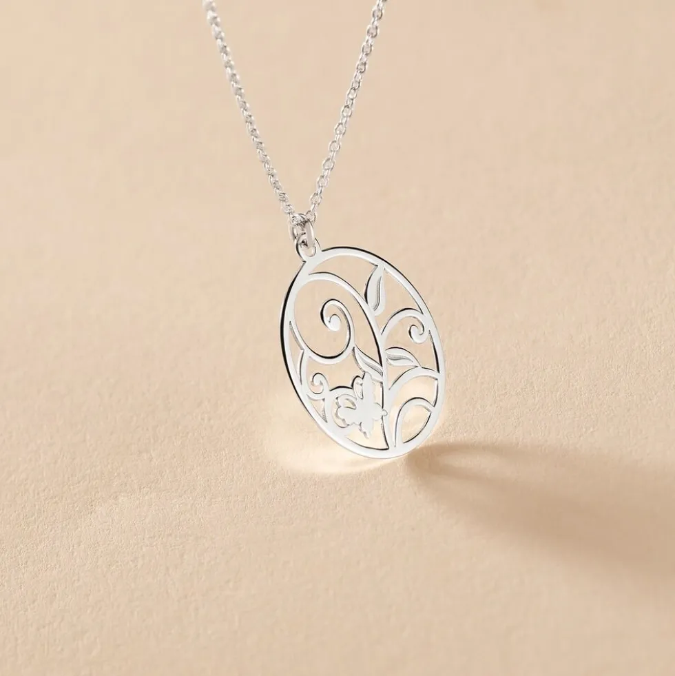 Collier Hita Argent Blanc