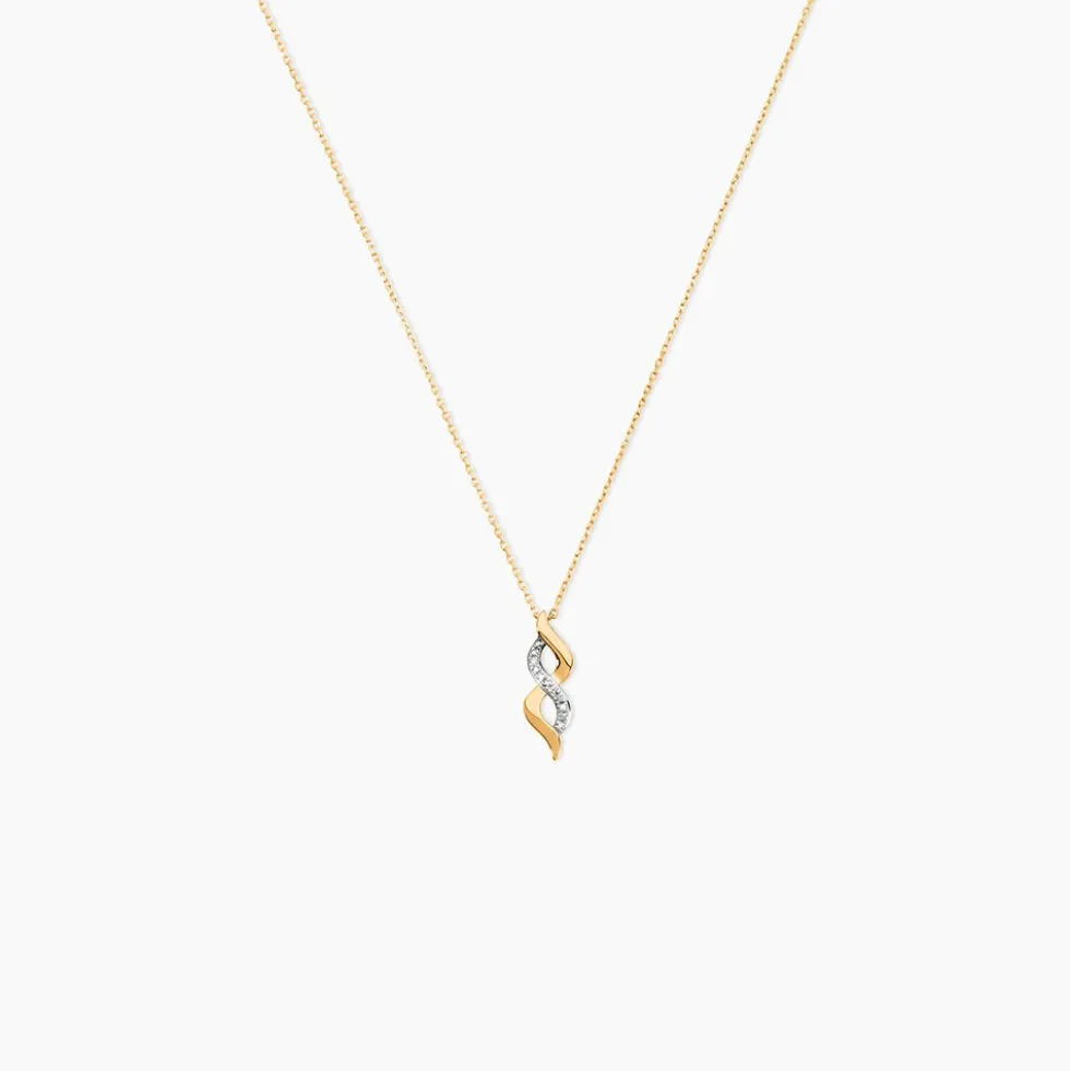 Collier Ilarione Or Jaune Diamant