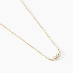 Collier Illumia Or Jaune Oxyde De Zirconium