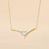 Collier Ilsabe Or Jaune Diamant