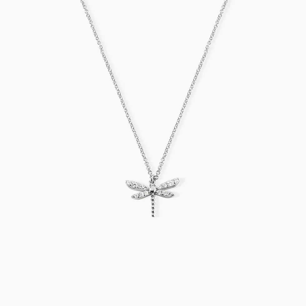 Collier Indiana Argent Blanc Oxyde De Zirconium