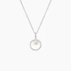 Collier Ivana Argent Blanc Perle De Culture