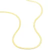 Collier Ivria Maille Heringbone Or Jaune