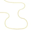 Collier Ivy Maille Haricot Or Jaune