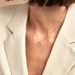 Collier Ixia Or Jaune