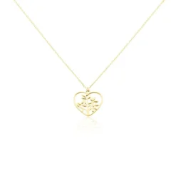 Collier Ixia Or Jaune
