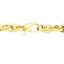 Collier Izar Torsadee Or Jaune