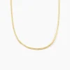 Collier Izel Maille Anglaise Or Jaune