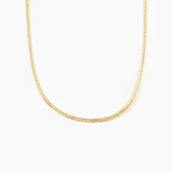 Collier Izel Maille Anglaise Or Jaune
