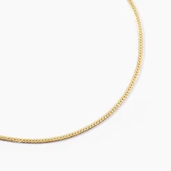 Collier Izel Maille Anglaise Or Jaune