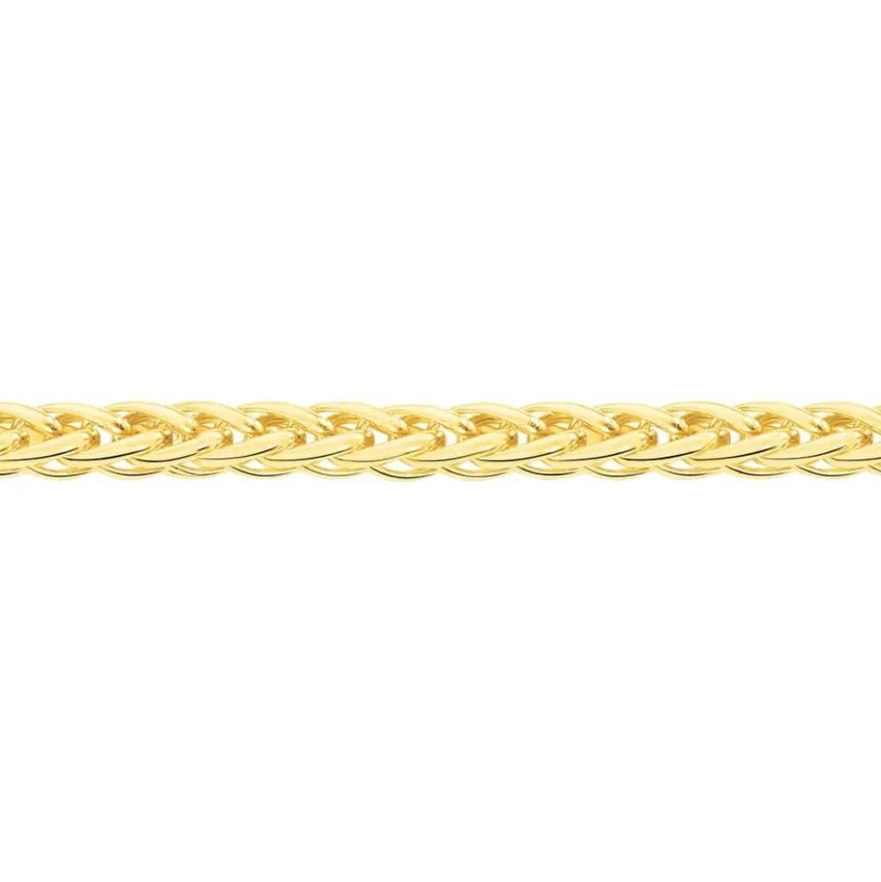 Collier Jany Or Jaune Maille Palmier