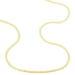 Collier Jayna Maille Palmier Or Jaune