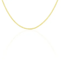 Collier Jayna Maille Palmier Or Jaune