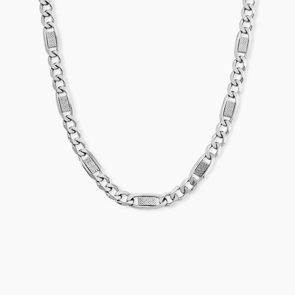 Collier Jeremi Argent Blanc