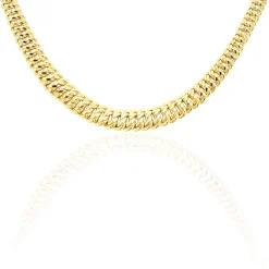 Collier Jimmy Maille Americaine Chute Or Jaune