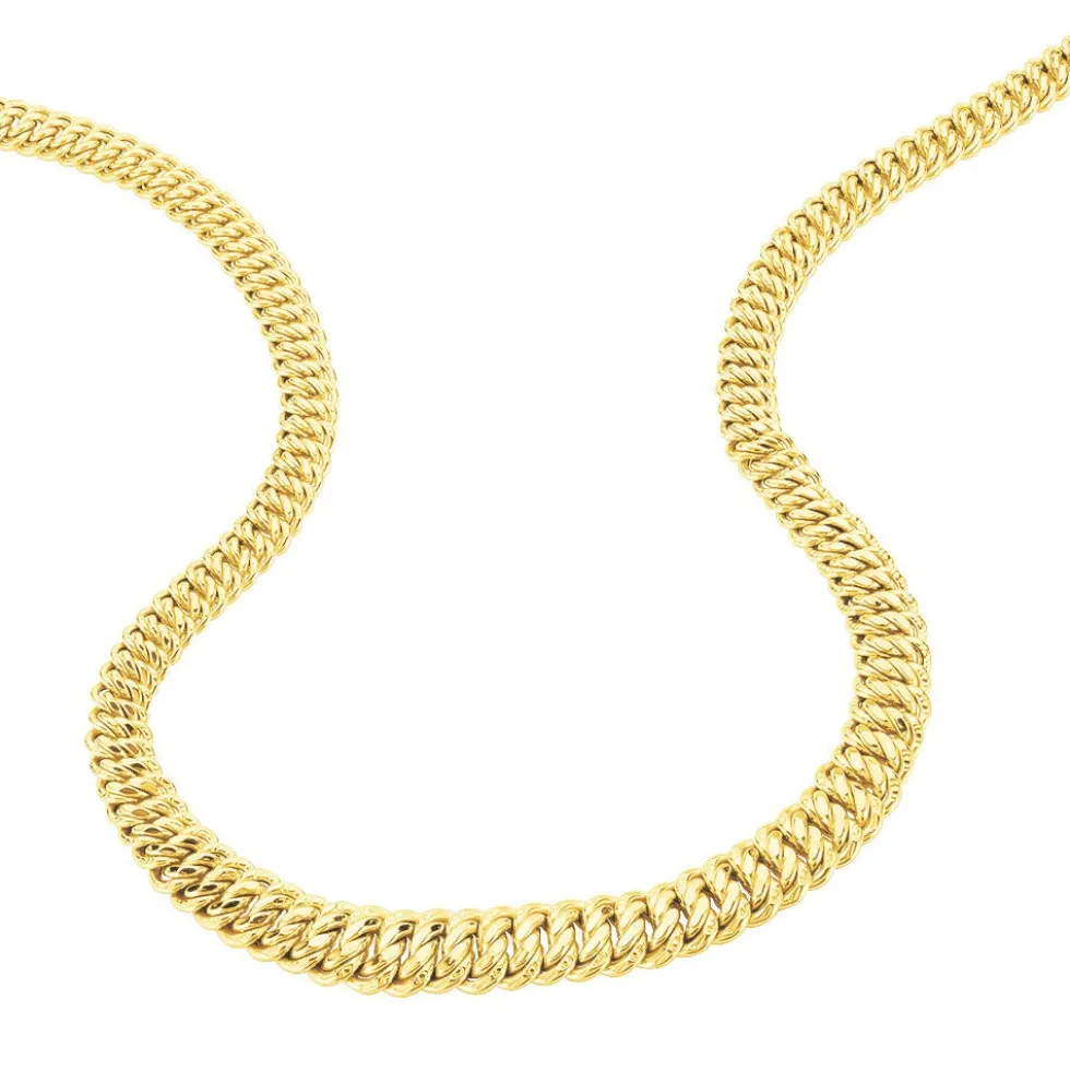 Collier Jimmy Maille Americaine Chute Or Jaune