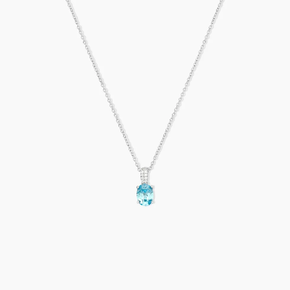 Collier Josefa Argent Blanc Oxyde De Zirconium