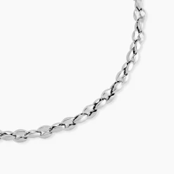 Collier Jourdan Homme Mikeno Acier Blanc