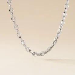Collier Jourdan Homme Mikeno Acier Blanc