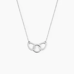 Collier Joy Argent Blanc