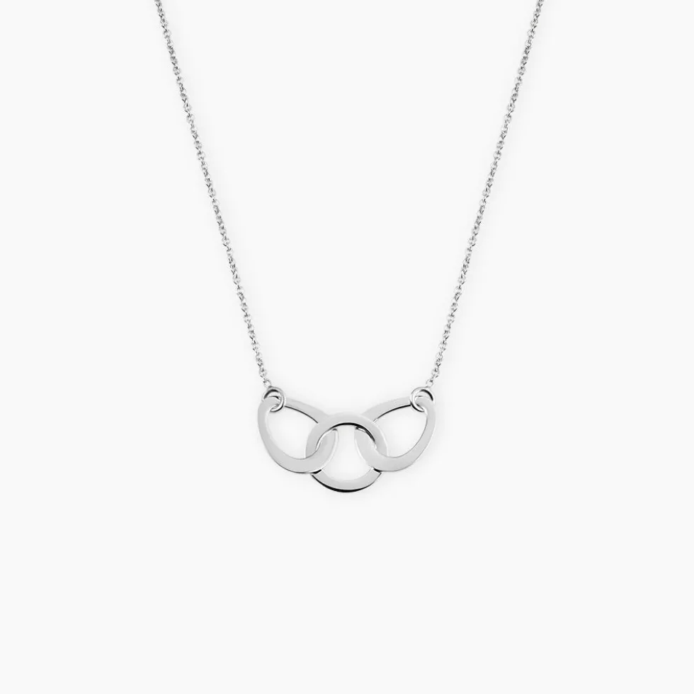 Collier Joy Argent Blanc