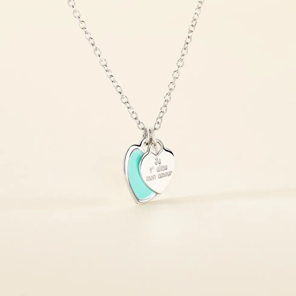 Collier Kalliopea Argent Blanc