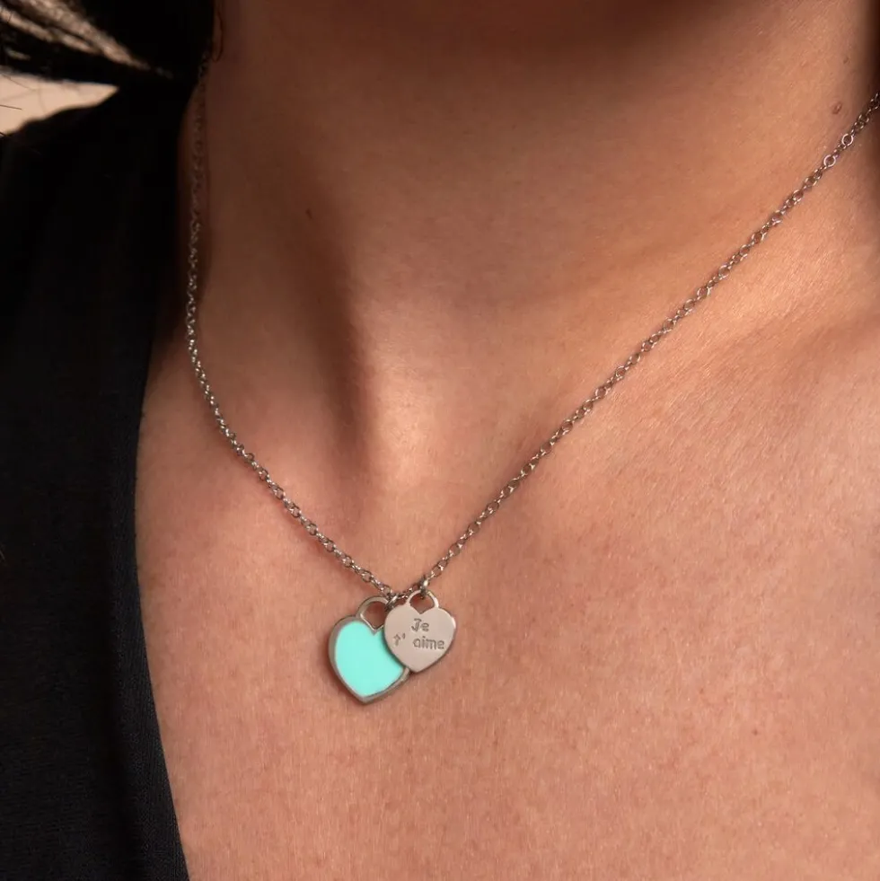 Collier Kalliopea Argent Blanc