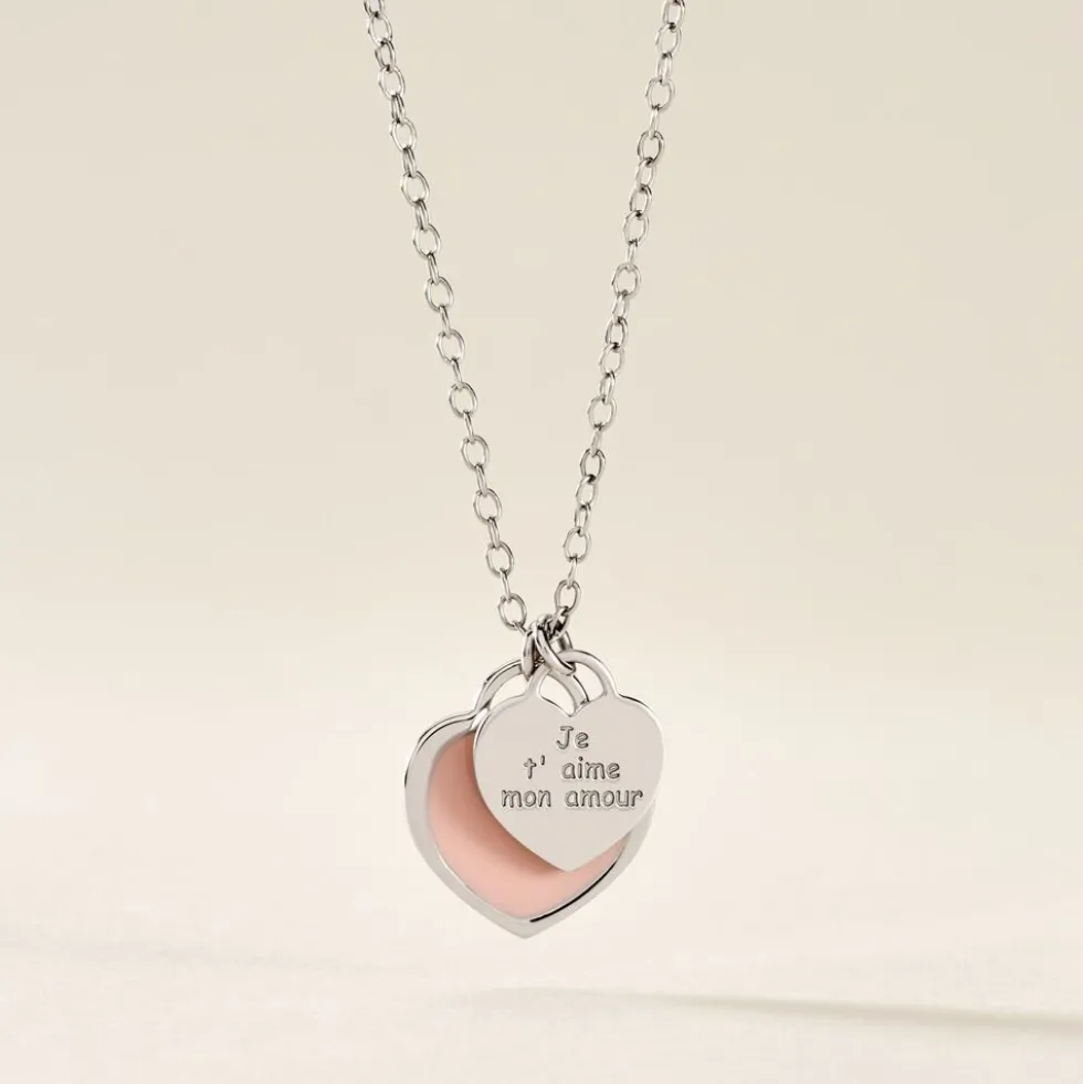 Collier Kalliopea Argent Blanc