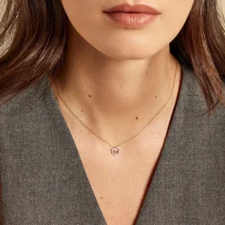 Collier Katriona Or Jaune Topaze Oxyde De Zirconium