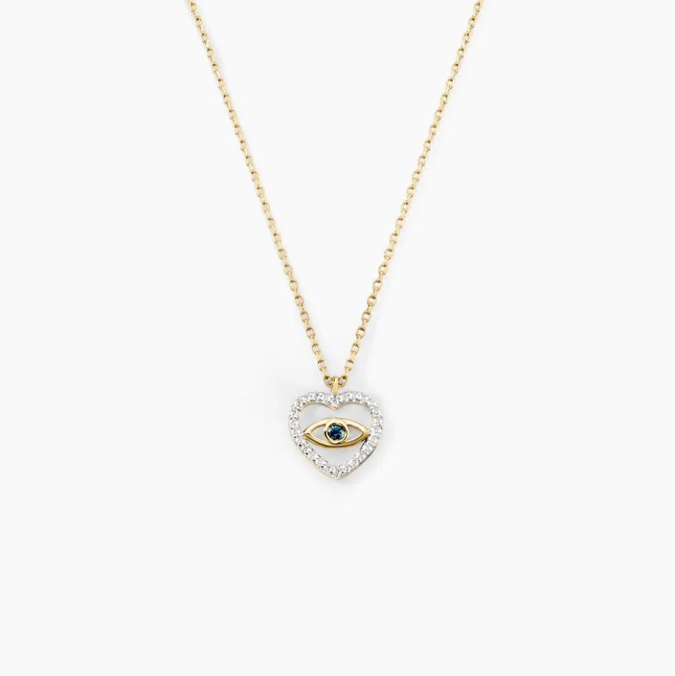 Collier Katriona Or Jaune Topaze Oxyde De Zirconium