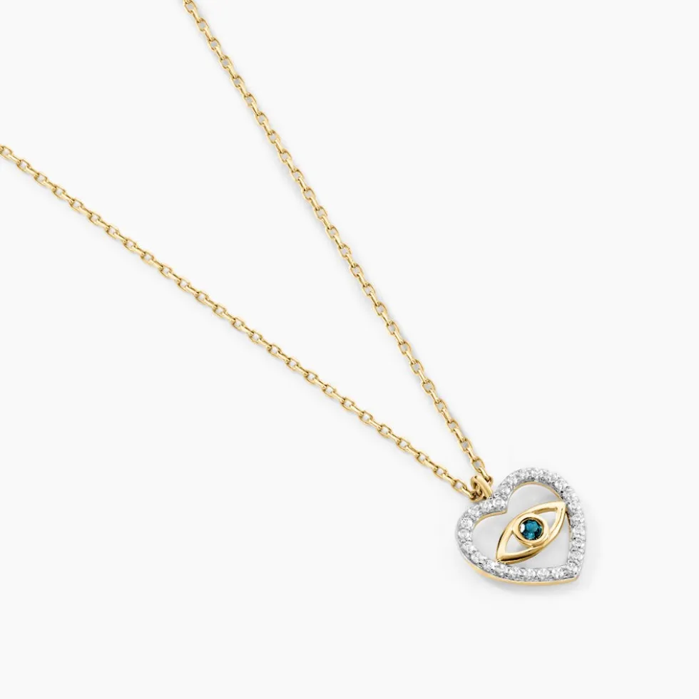 Collier Katriona Or Jaune Topaze Oxyde De Zirconium