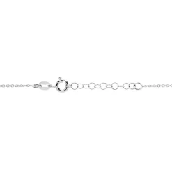 Collier Katy Argent Blanc