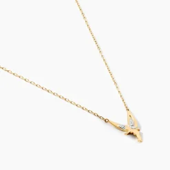 Collier Lashonda Or Jaune Diamant