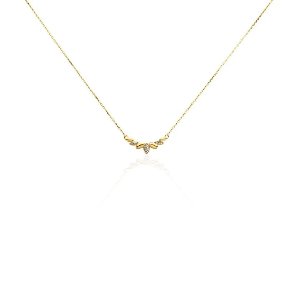 Collier Laverna Or Jaune Diamant