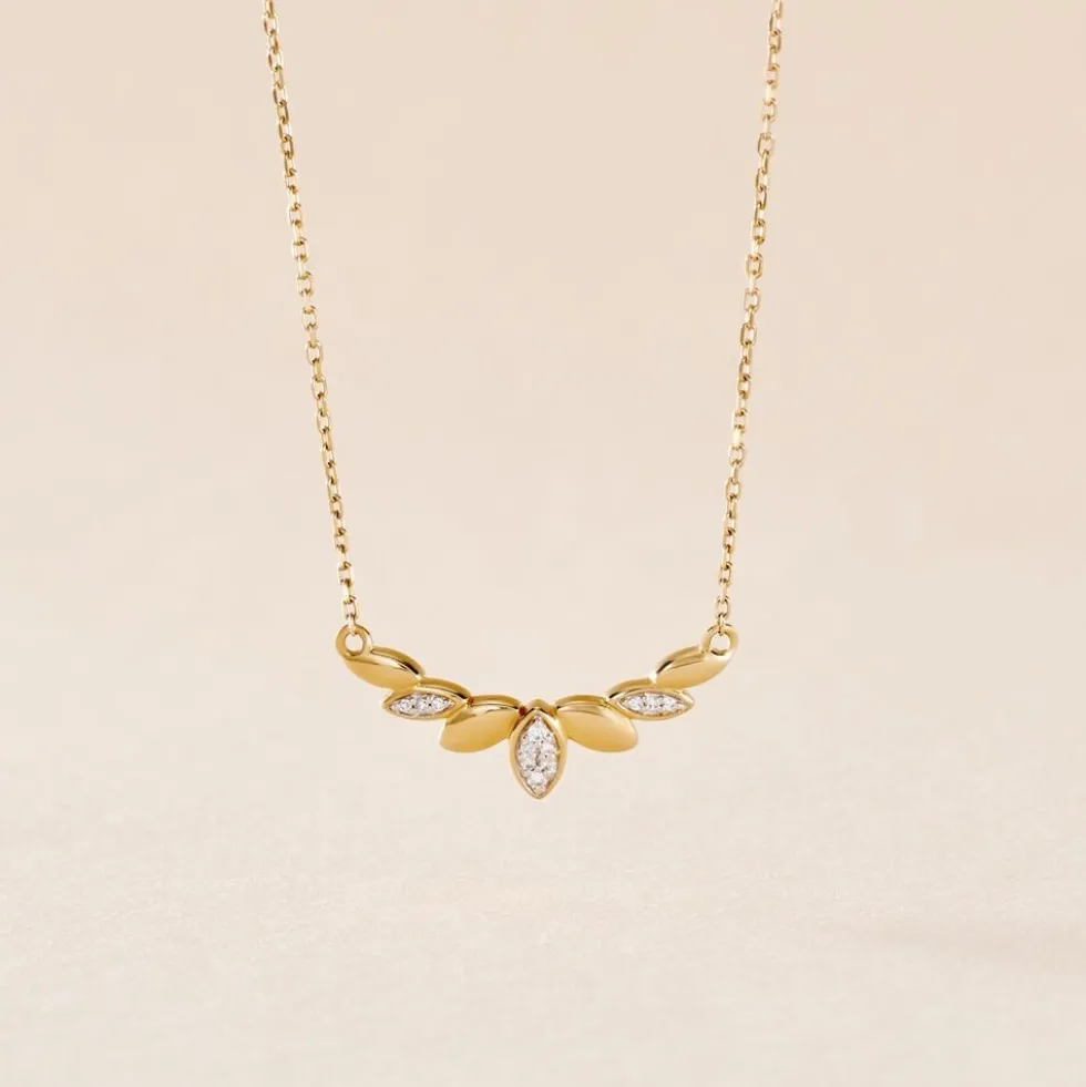 Collier Laverna Or Jaune Diamant